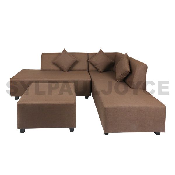 Alberto Corner Sofa with Stool - Sylpauljoyce Furniture, Lights & Decor