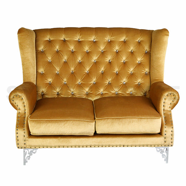 Jewel High Back Loveseat