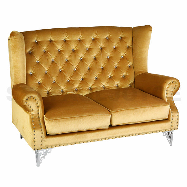 Jewel High Back Loveseat