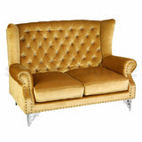 Jewel High Back Loveseat
