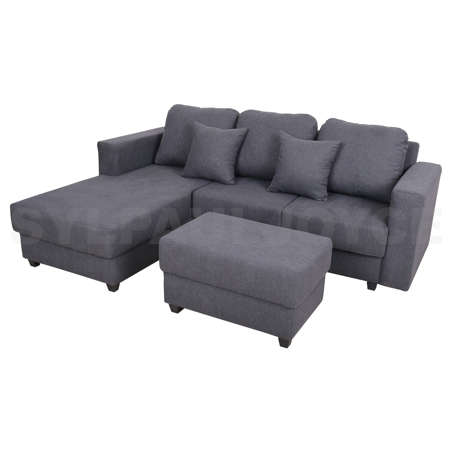 Nognog L-shape Sofa with Stool