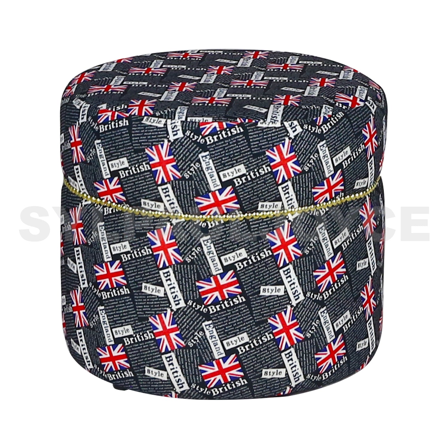 Cotton Round Ottoman