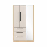 Claudia 3-Door Wardrobe