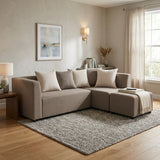 Duterte Corner Sofa with Stool
