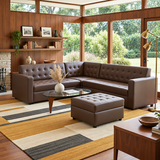 Emily Corner Sofa with Stool