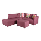 James Corner Sofa with Stool