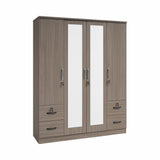 Jimin 4-Door Wardrobe