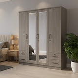 Jimin 4-Door Wardrobe