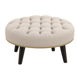 Mark Round Ottoman