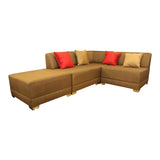 Milano Corner Sofa with Stool