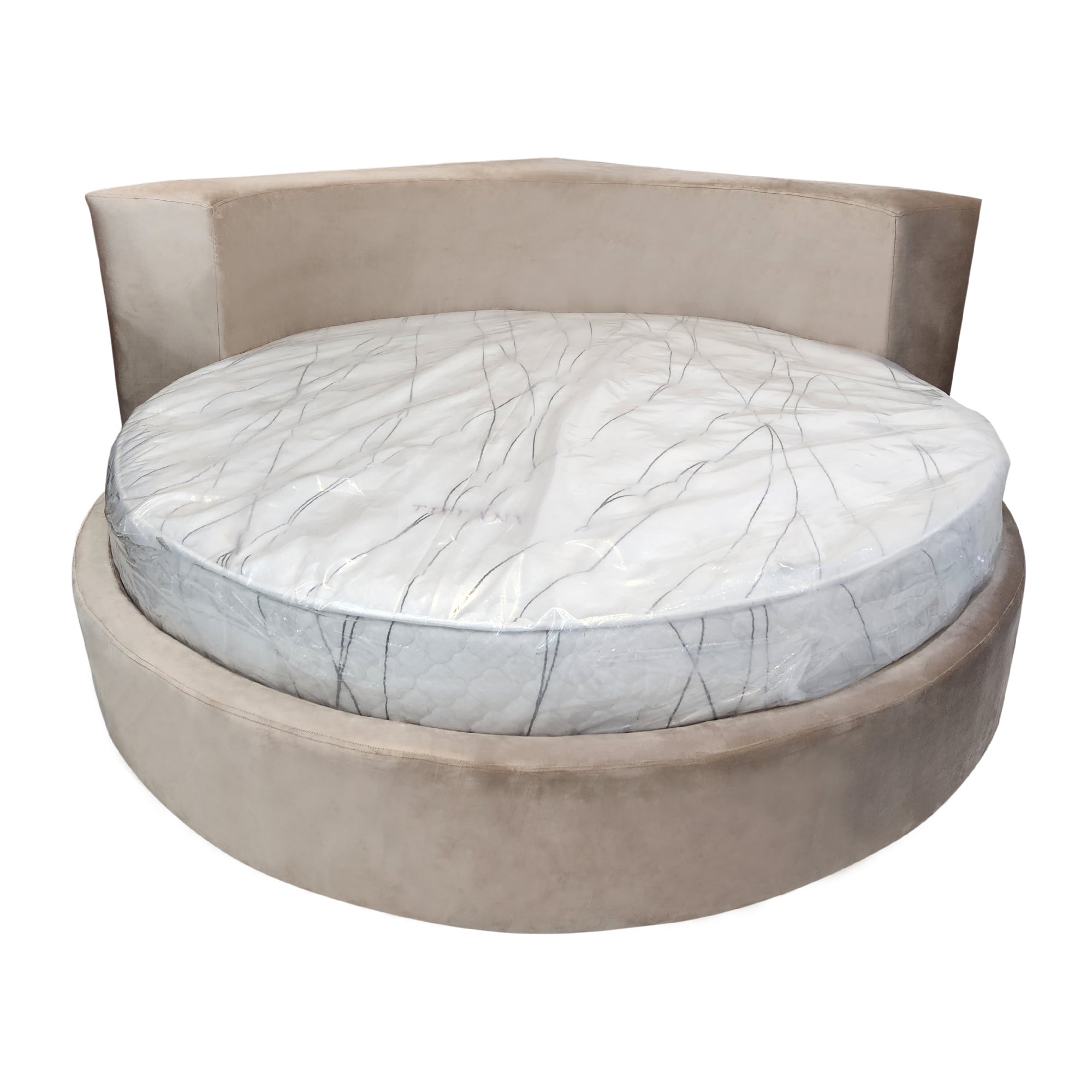 Janicedebelen Bed Frame With Tiffany Round Mattress