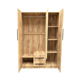 Rica 3-Door Wardrobe