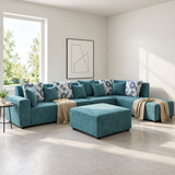 Sandara Corner Sofa with Stool