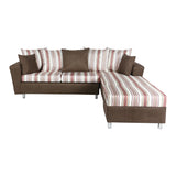 Soprano L-shape Sofa with Stool