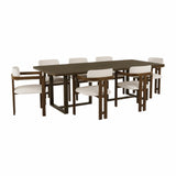 Tyra-Mateo 8 Seater Dining Set