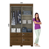 Adriana 2-Door Wardrobe