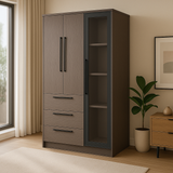 Cindy 3-Door Wardrobe